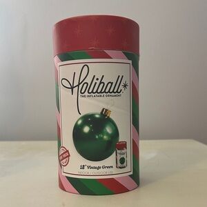 Holiball Inflatable Ornament - Vintage Green